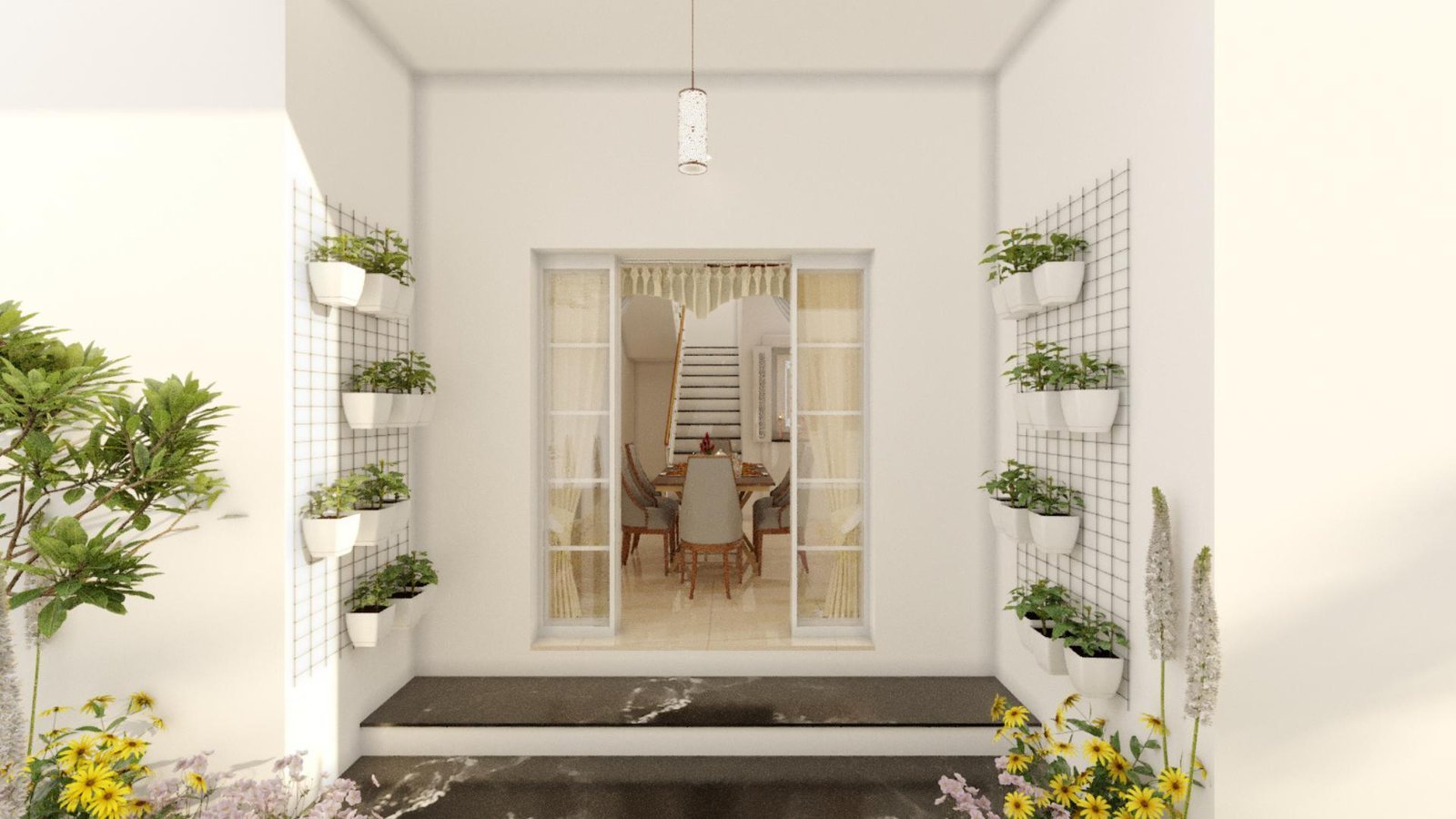 AnnaiBharath-Kingway-Silaiman-Villa-Lawn