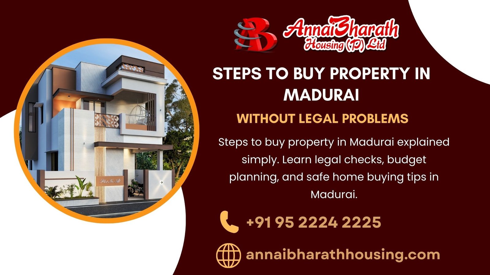 Steps to buy property in Madurai explained simply. Learn legal checks, budget planning, and safe home buying tips in Madurai.